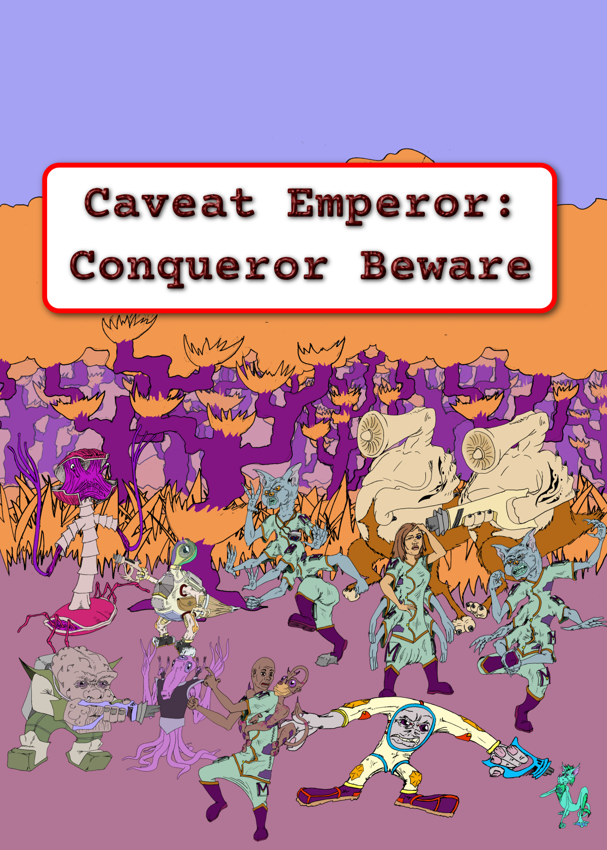 Caveat Emperor - Cover Concept - This is a concept for a possible cover for this novel.